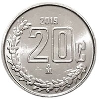 20 Centavos reverse