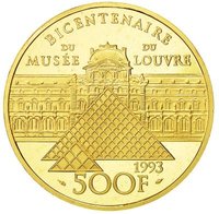 500 Francs reverse