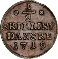 ½ Skilling reverse