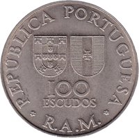 100 Escudos obverse