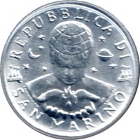 1 Lira obverse