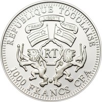1000 Francs CFA obverse