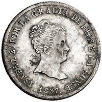 2 Reales Vellon obverse