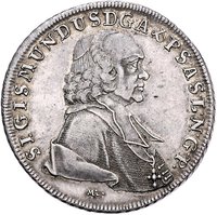 1 Thaler - 1 Guldiner obverse