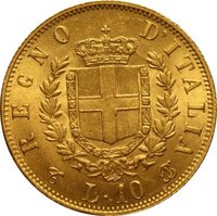10 Lire reverse