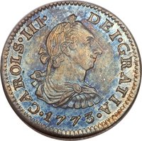 ½ Real obverse