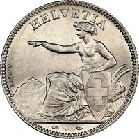 2 Francs obverse