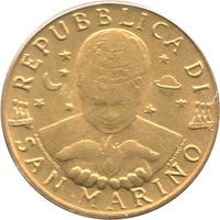 20 Lire obverse