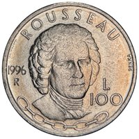 100 Lire reverse