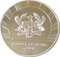 5 Cedis obverse