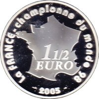 1½ Euros reverse