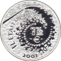 1½ Euros obverse