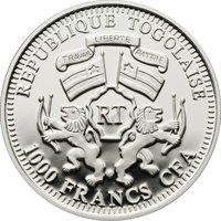 1000 Francs CFA obverse