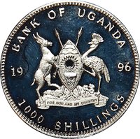 1000 Shillings obverse