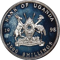 1000 Shillings obverse