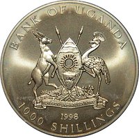 1000 Shillings obverse