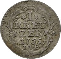 1 Kreuzer reverse