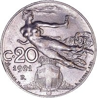 20 Centesimi reverse