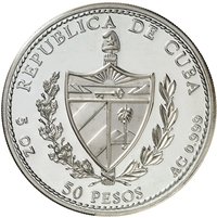 50 Pesos obverse