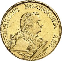 2 Gold Friedrichs obverse