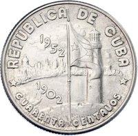 40 Centavos obverse