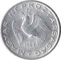 10 Fillér obverse
