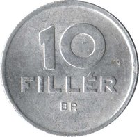 10 Fillér reverse