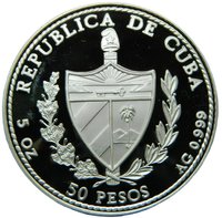 50 Pesos obverse