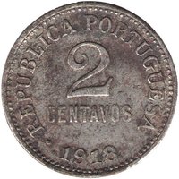 2 Centavos obverse