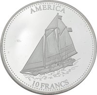 10 Francs reverse