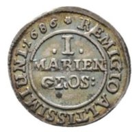 1 Mariengroschen reverse