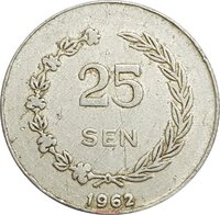 25 Sen reverse
