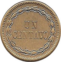 1 Centavo reverse