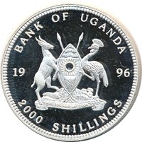 2000 Shillings obverse
