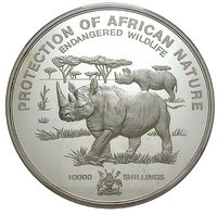 10000 Shillings reverse