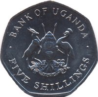5 Shillings obverse