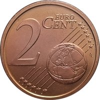 2 Euro Cents reverse