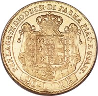 20 Lire reverse