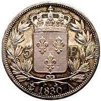 5 Francs reverse