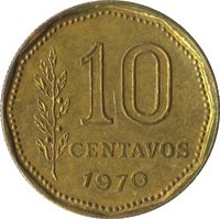 10 Centavos reverse