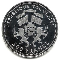 500 Francs CFA obverse