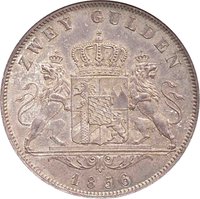 2 Gulden reverse