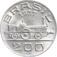 200 Réis obverse