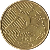 25 Centavos reverse