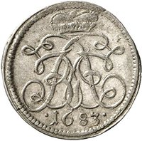 1 Kreuzer obverse
