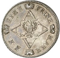 ½ Thaler reverse