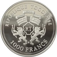 1000 Francs CFA obverse