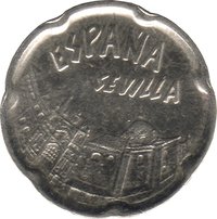 50 Pesetas obverse
