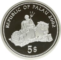 5 Dollars obverse