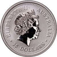25 Dollars obverse